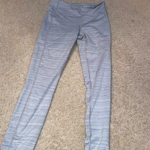 White/grey athleta leggings